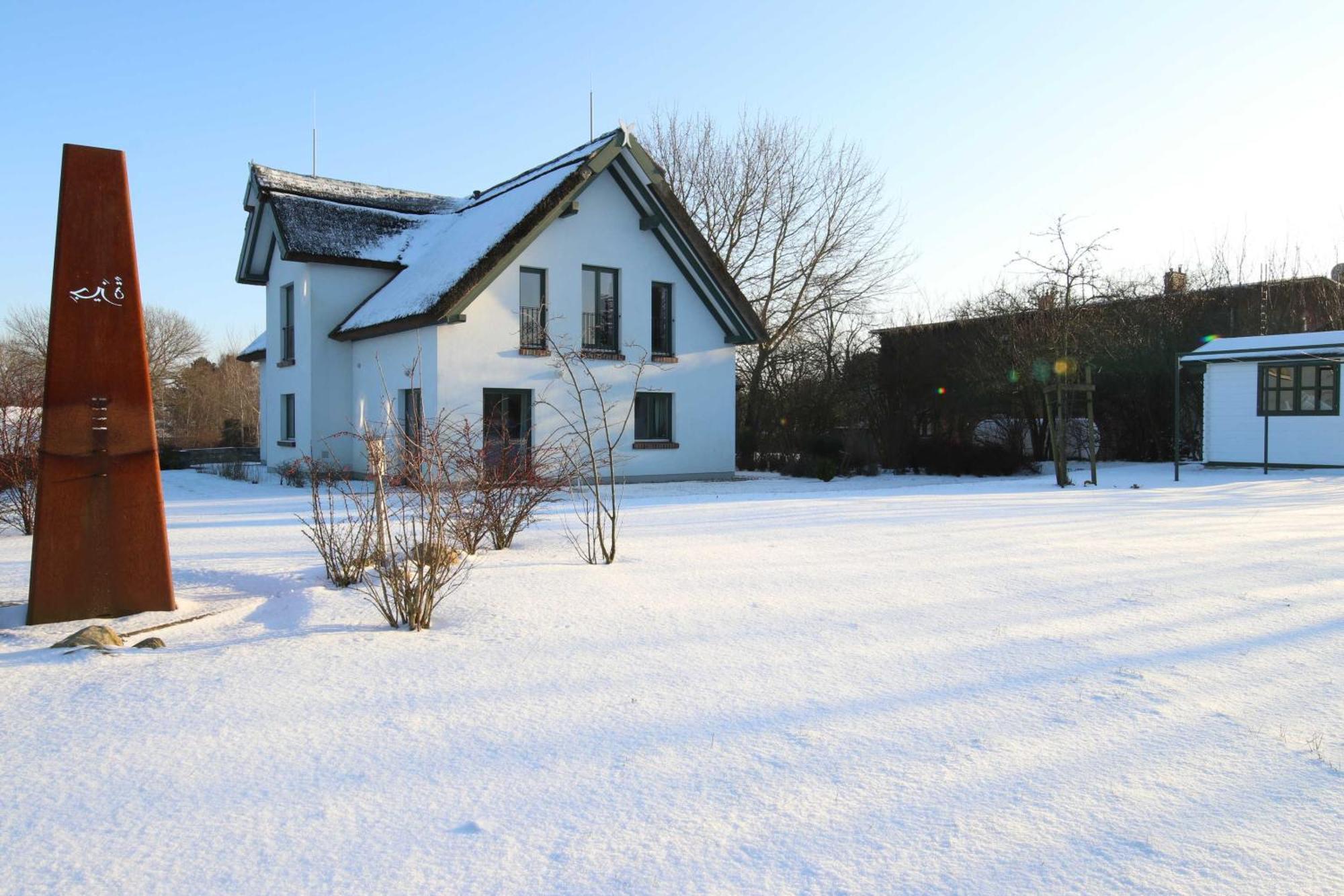 Reetdachhaus Im Fischerdorf Freest Exteriér fotografie