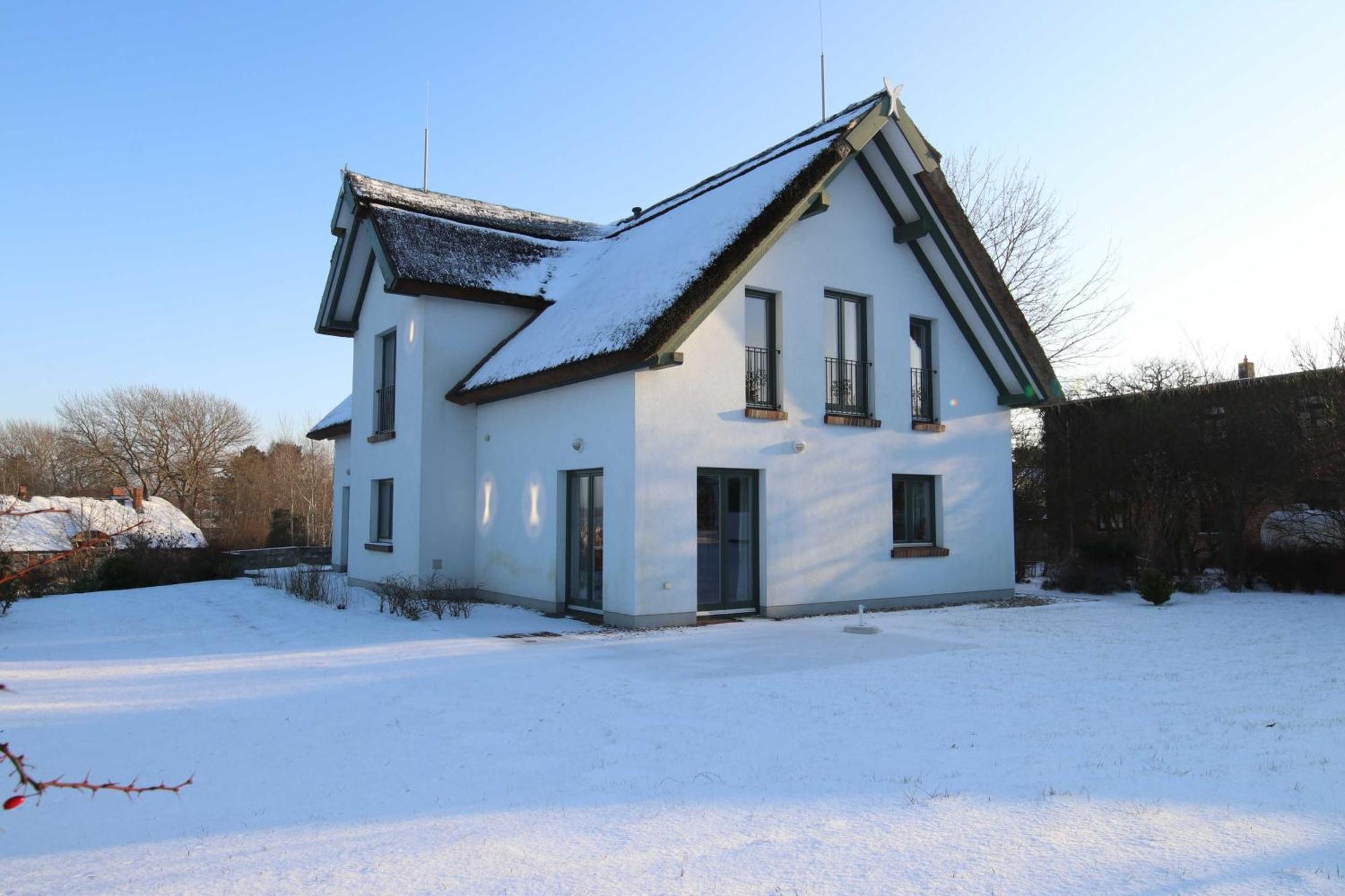 Reetdachhaus Im Fischerdorf Freest Exteriér fotografie
